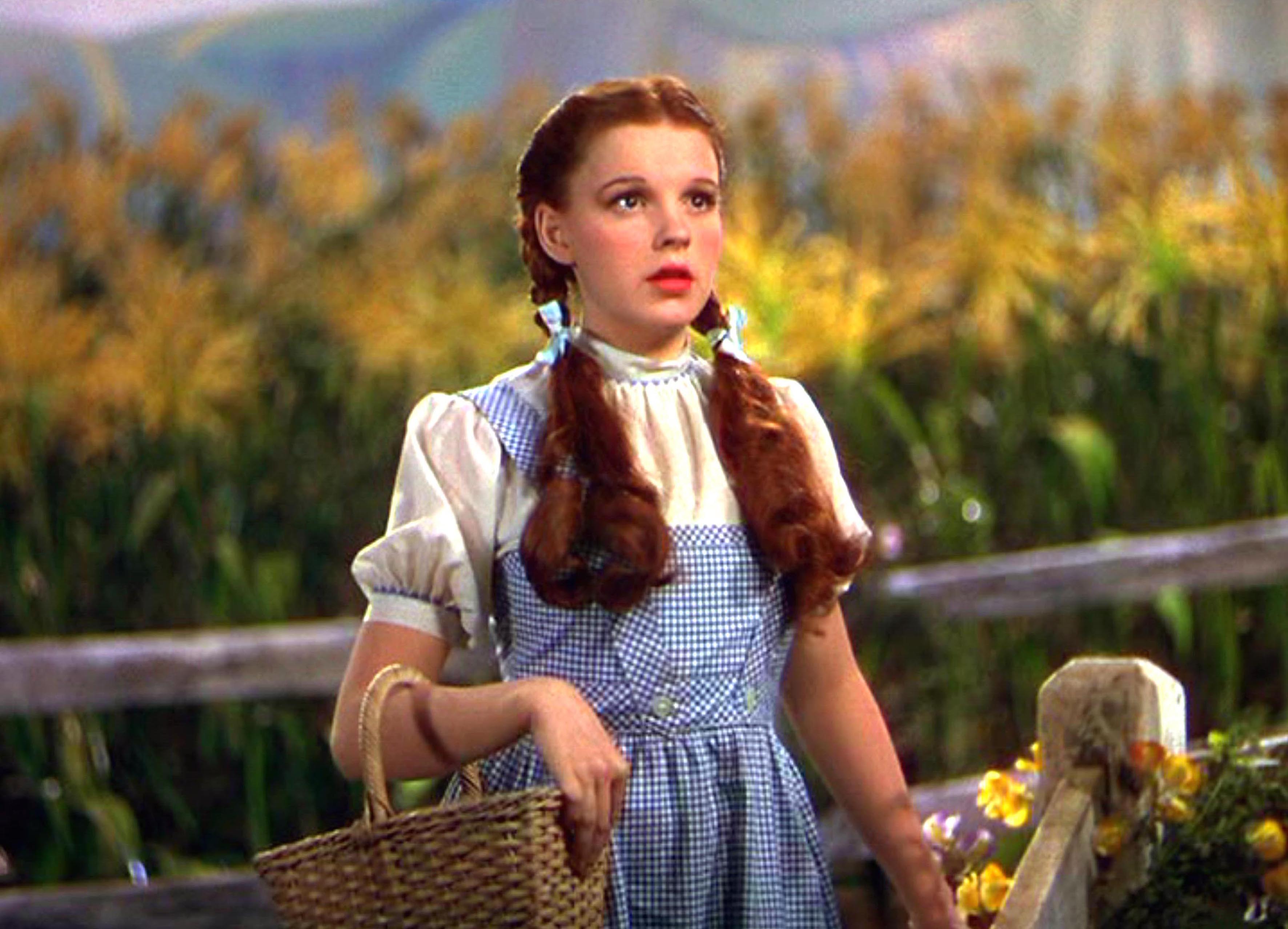 Judy como Dorothy Gale en Wizard of Oz(1939)